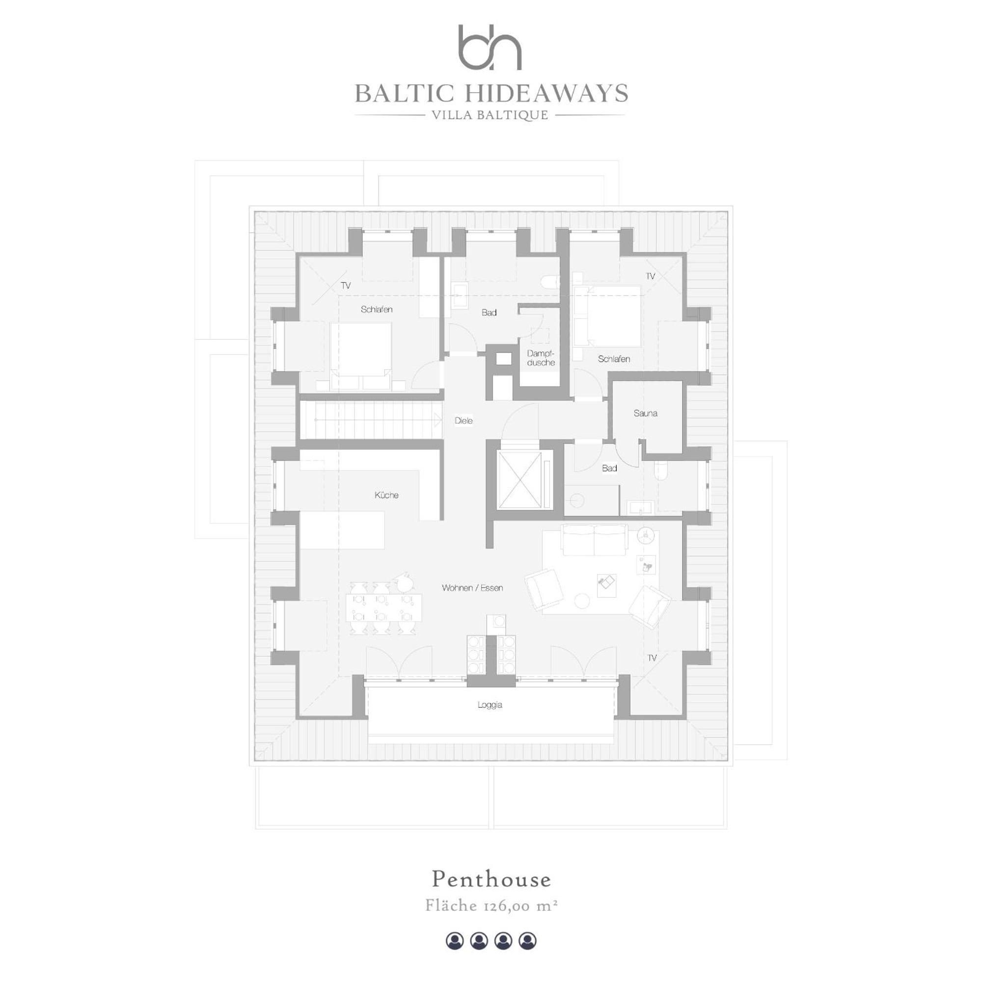 Villa Baltique Sellin  Kamer foto